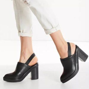 Intentionally Blank Moon Mule Heels